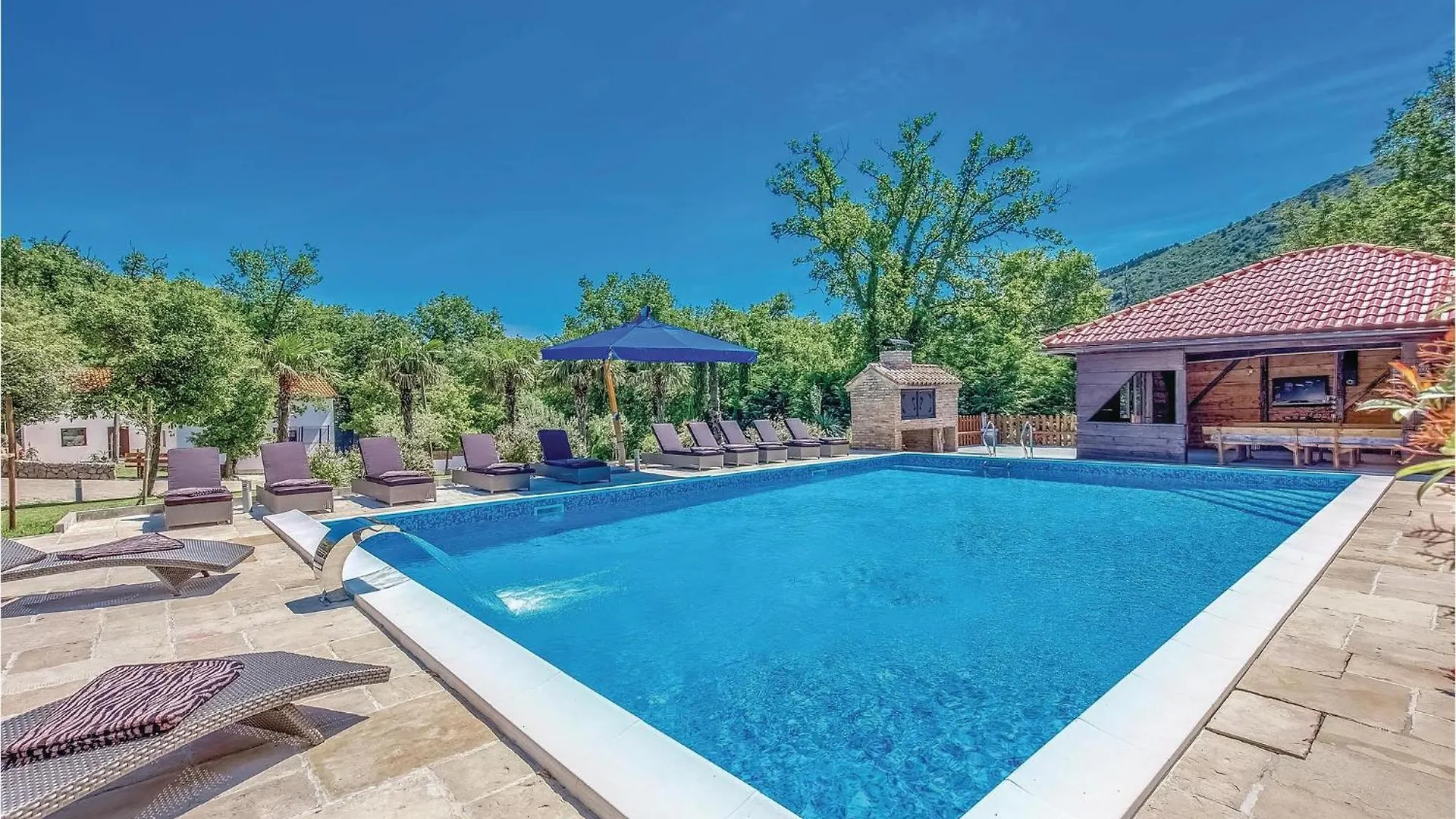 Nice Home In Bribir With Sauna